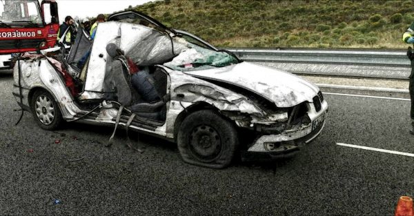 Un suicida muere tras conducir en dirección contraria a 200 km/h durante 50 kilómetros en Asturias