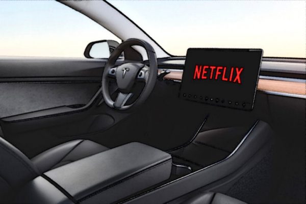 Tesla incluirá Netflix y YouTube en las pantallas de sus vehículos