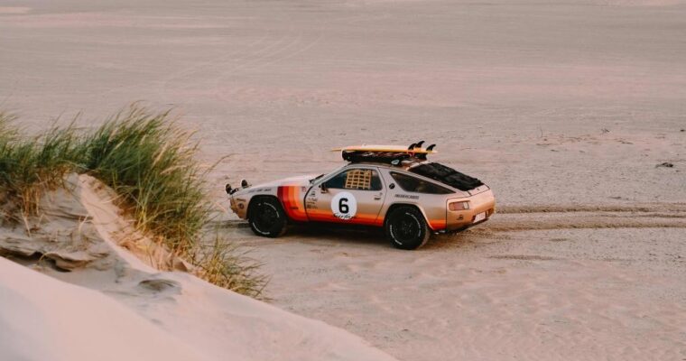 El Porsche 928 «Surfari» personalizado para todo terreno está listo para ir a la playa… ¿en Polonia?