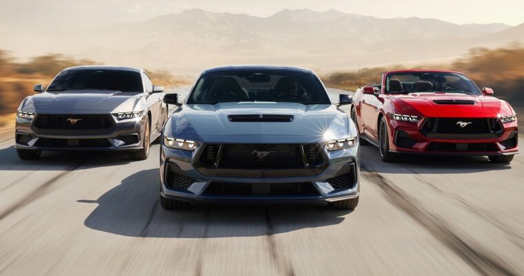 ¿Un Ford Mustang Sedán de 4 puertas? Los concesionarios acaban de verlo.