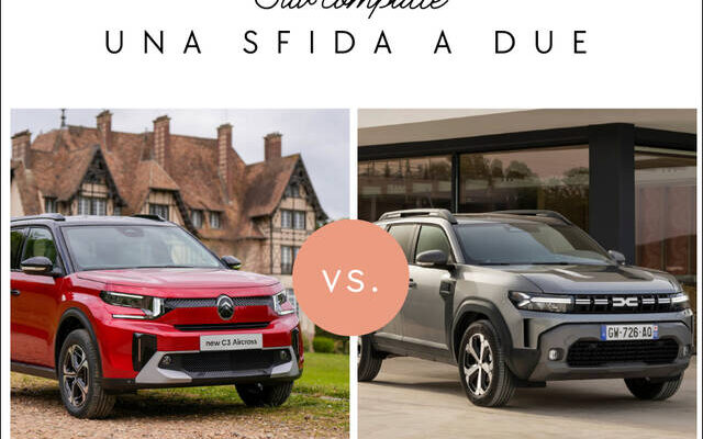 Dacia Duster y Citroën C3 Aircross: un hermoso desafío.