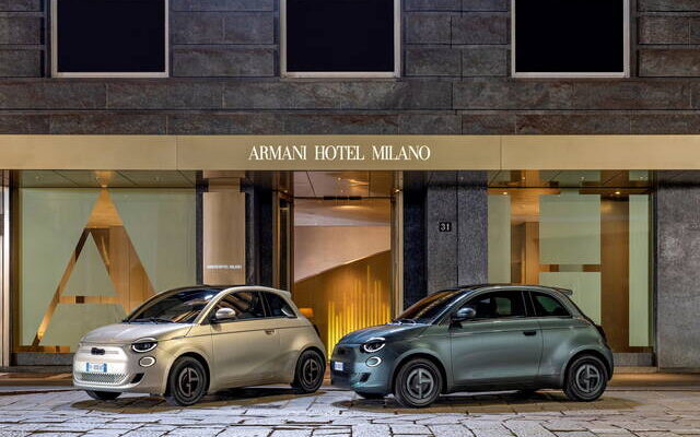 El Fiat 500e lleva Armani.