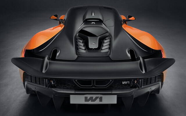 McLaren W1: una digna heredera.