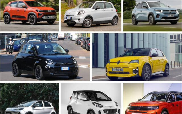 Las 10 coches eléctricos más económicos.