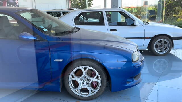 La concesionaria de Alfa Romeo abandonada es una cápsula del tiempo.