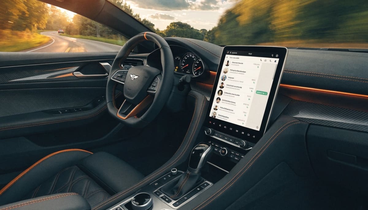 WhatsApp en el coche